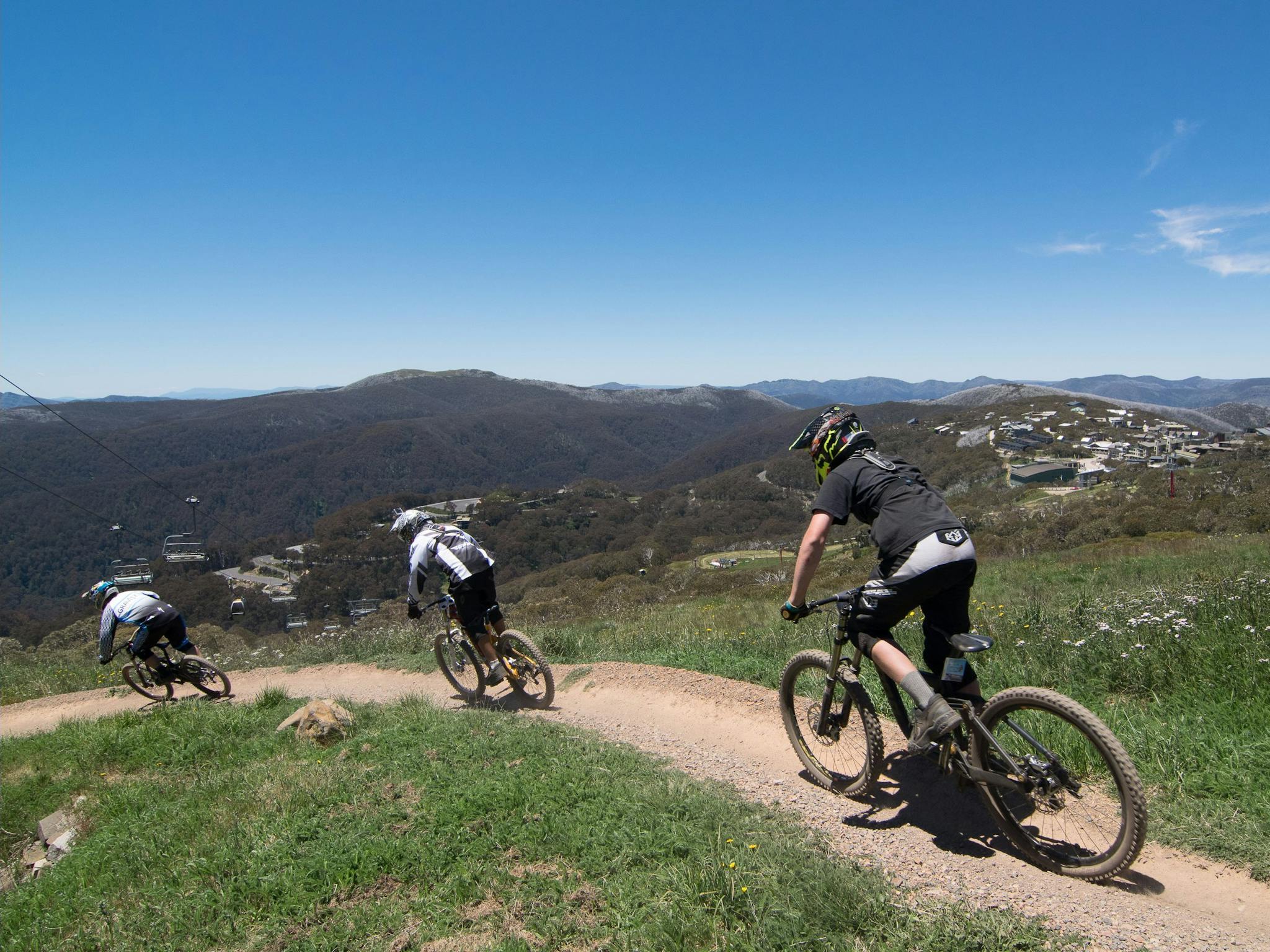 Mt Buller downhill mountain biking