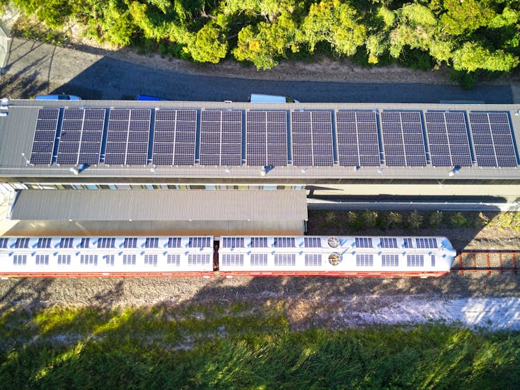 Byron Solar Train at North Beach Station