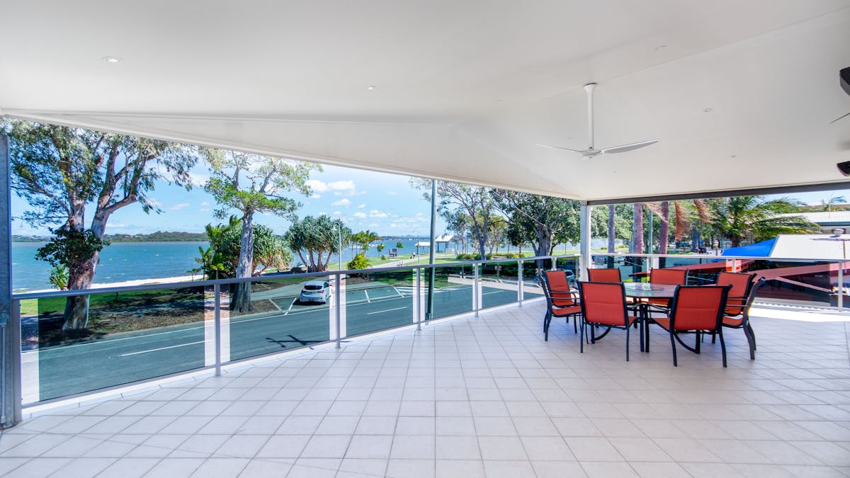 Balcony overlooking Pumicestone Passage