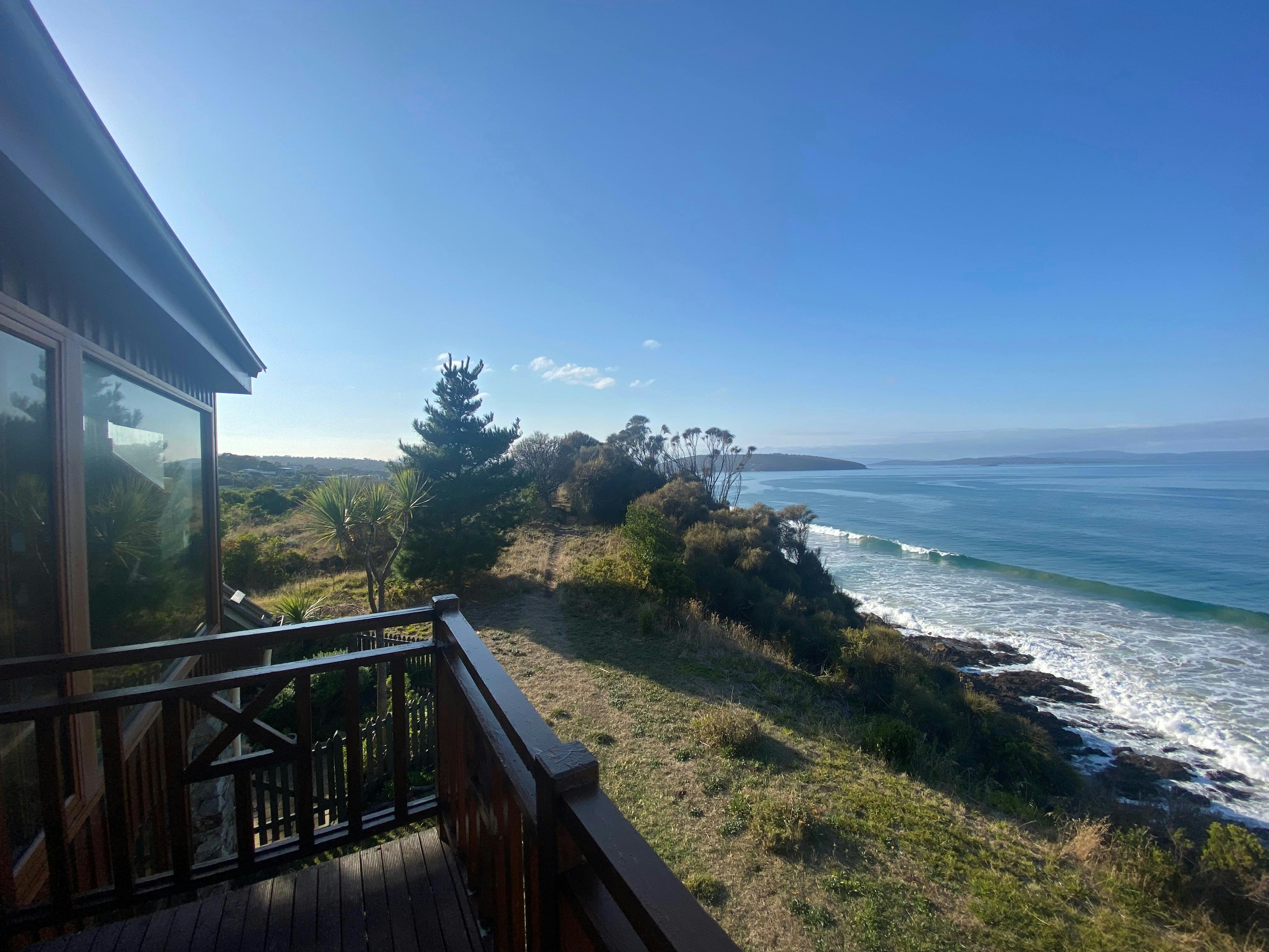 Morning view over Park Beach surf break