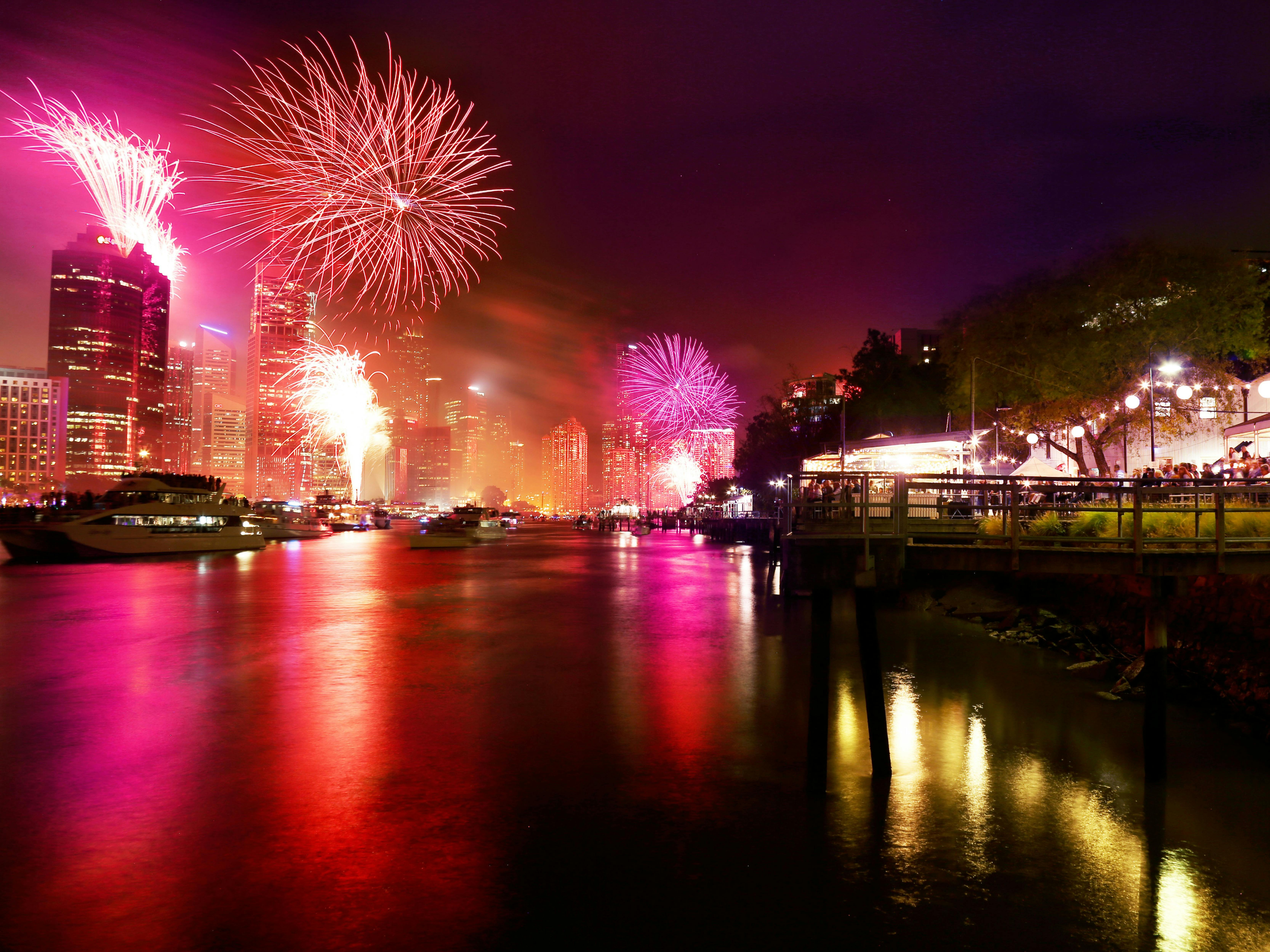 New Year's Eve On the River