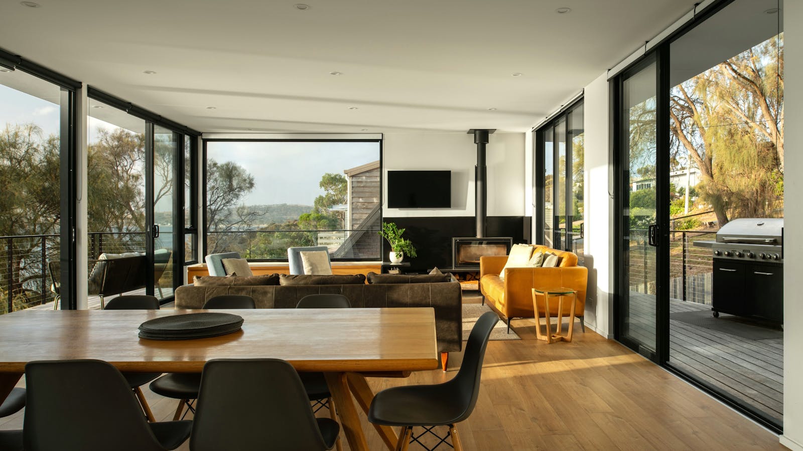 Dining in or out you choose.