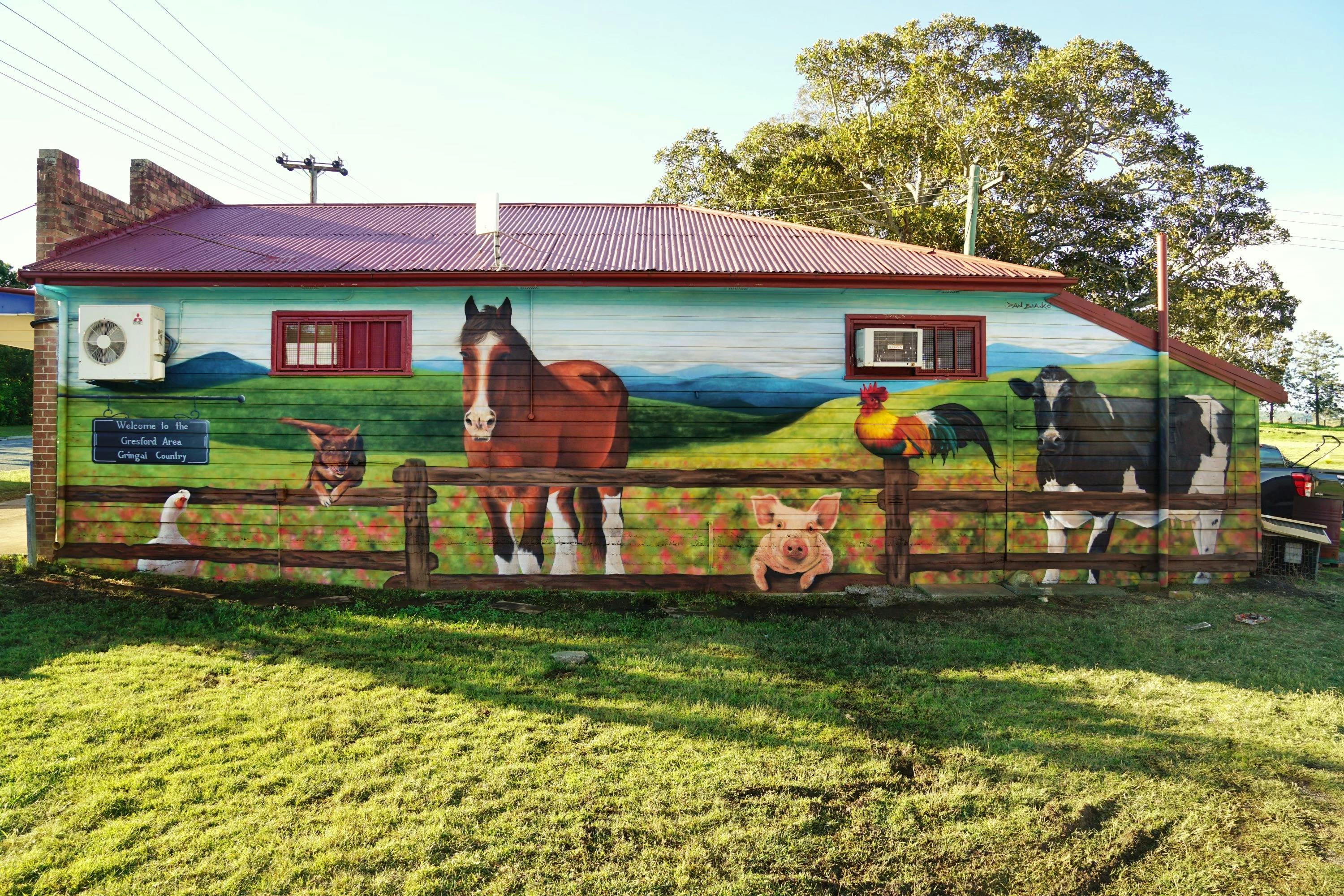 The Butchers Mural