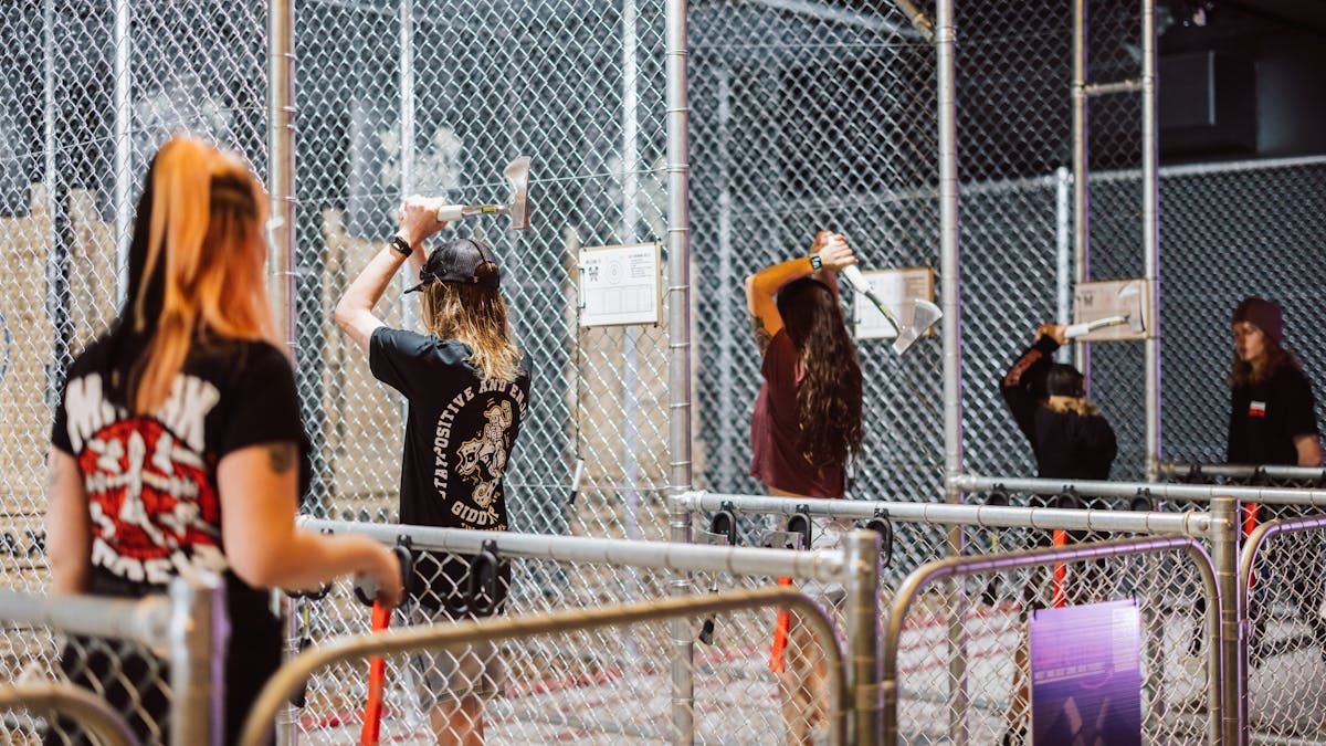 Group Axe Throwing in Gold Coast