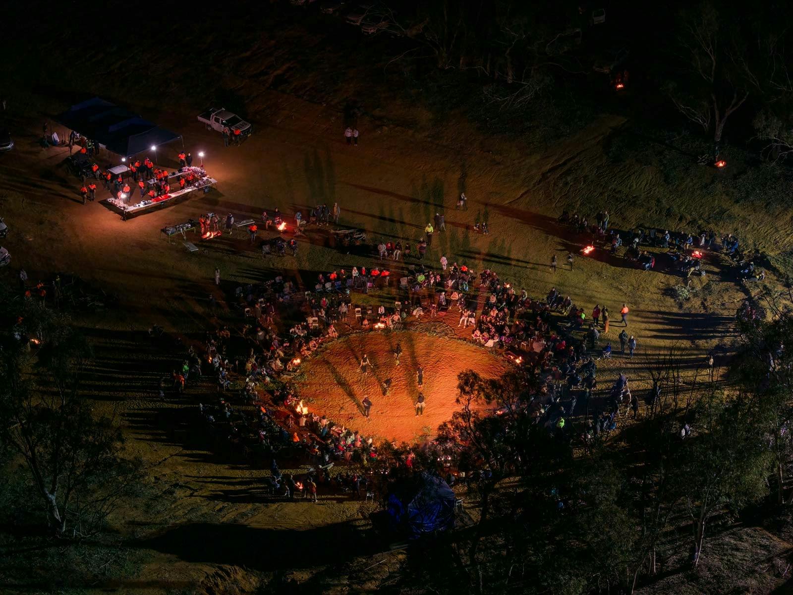 Corroboree at Paka Marnti