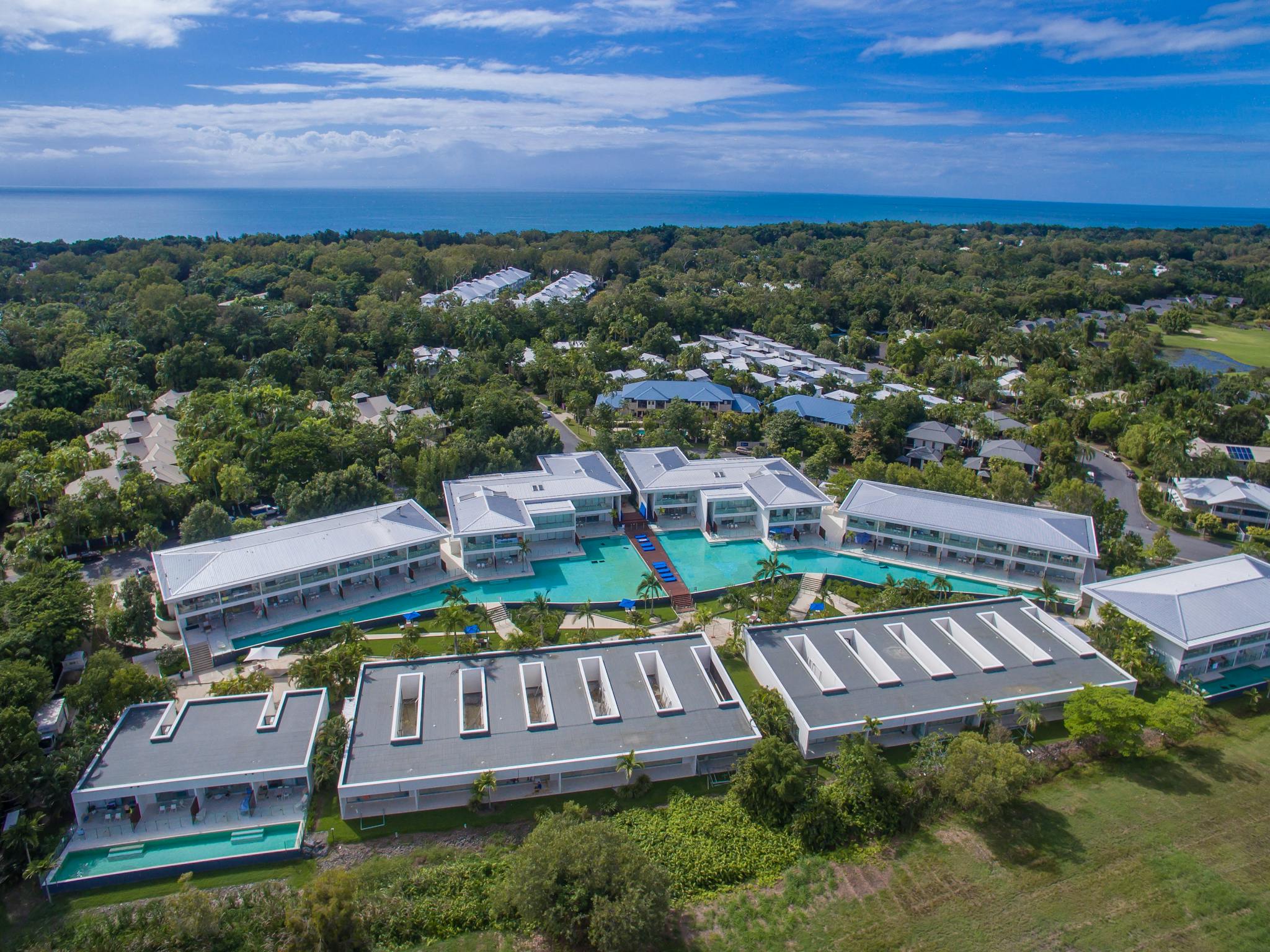 Pool Resort Aerial Shot Pool Resort Aerial Shot