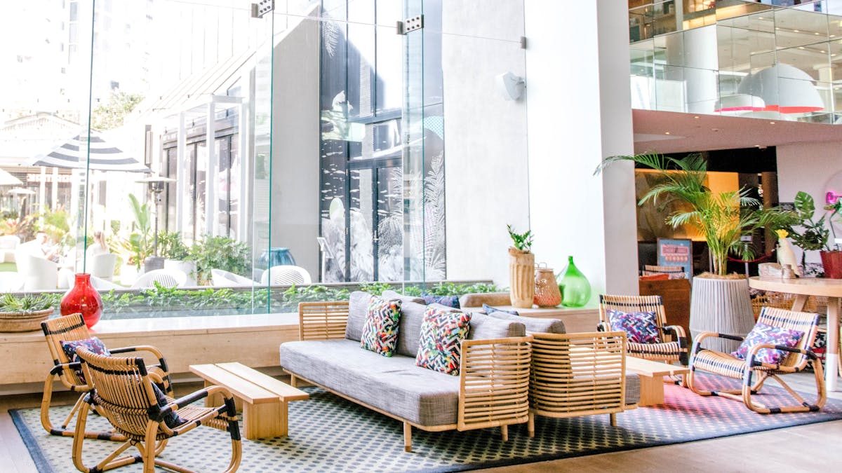 QT Gold Coast lobby