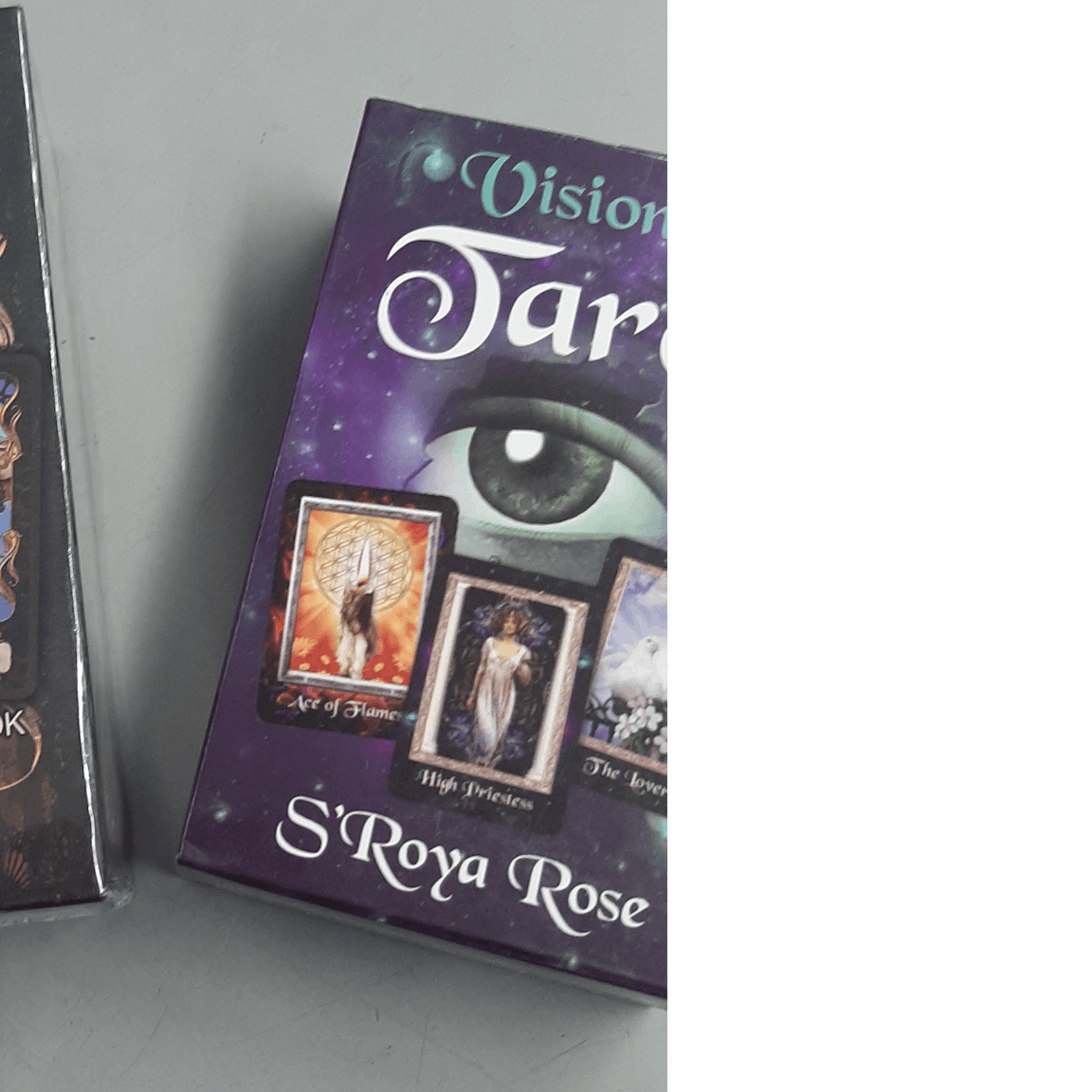 We have a large range of tarot and oracle decks to choose from.