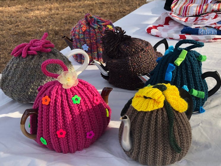 Hand knitted items