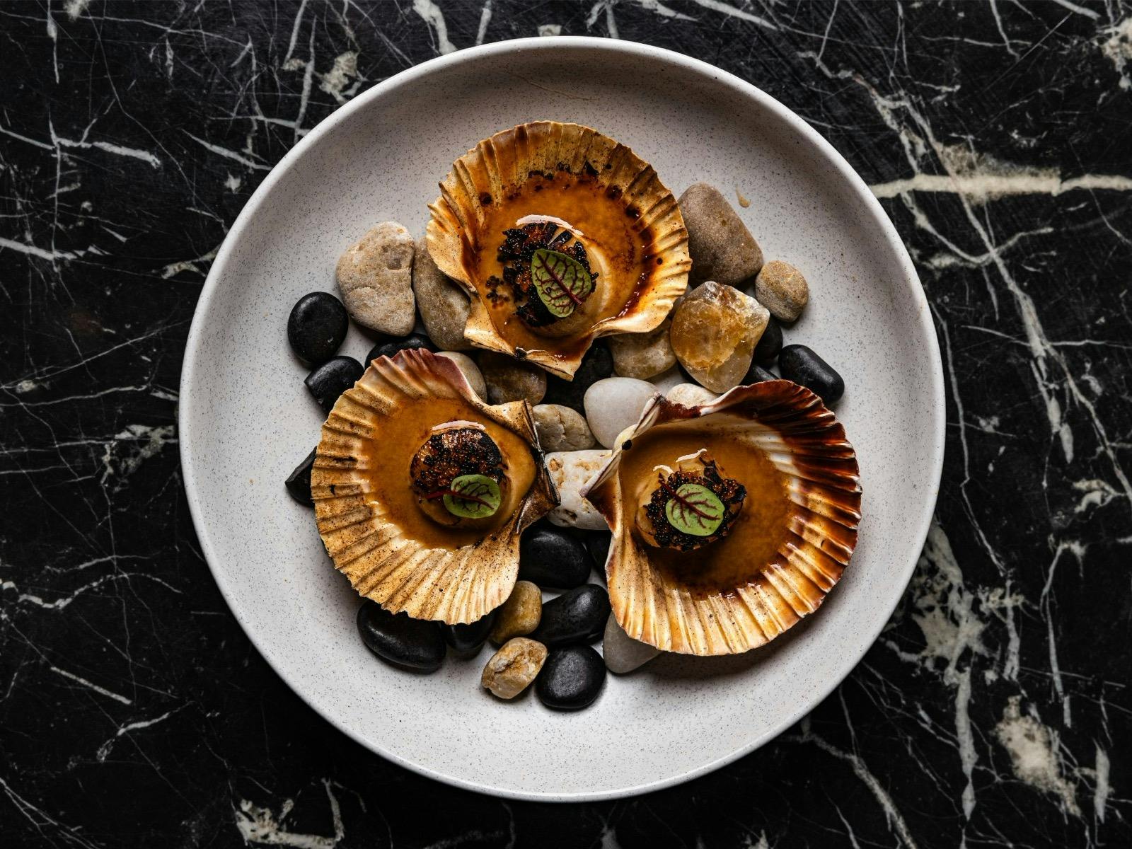 Mentai Hokkaido Scallops Luna Lu Restaurant The Rocks