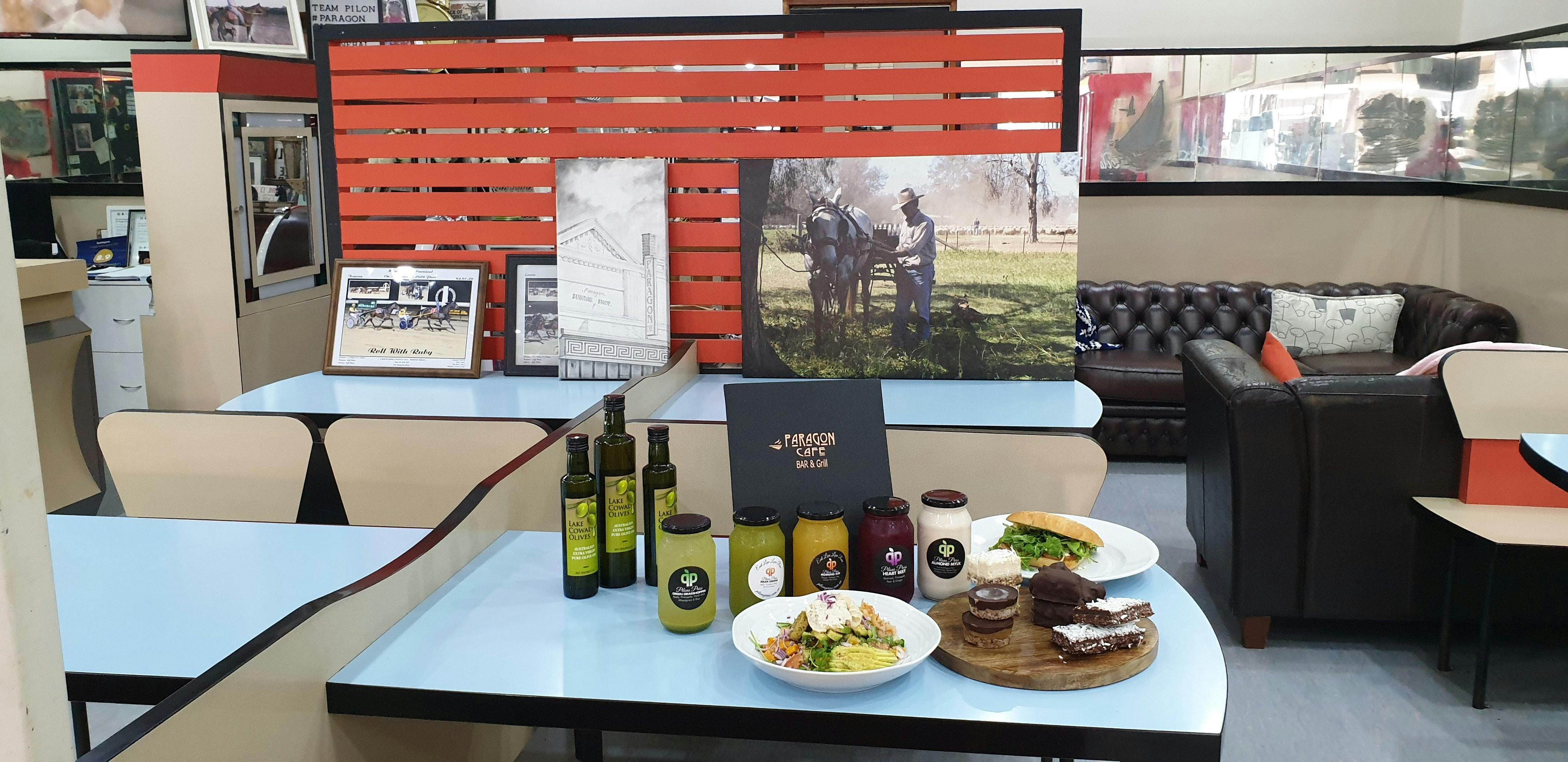 Local Products at Paragon Cafe