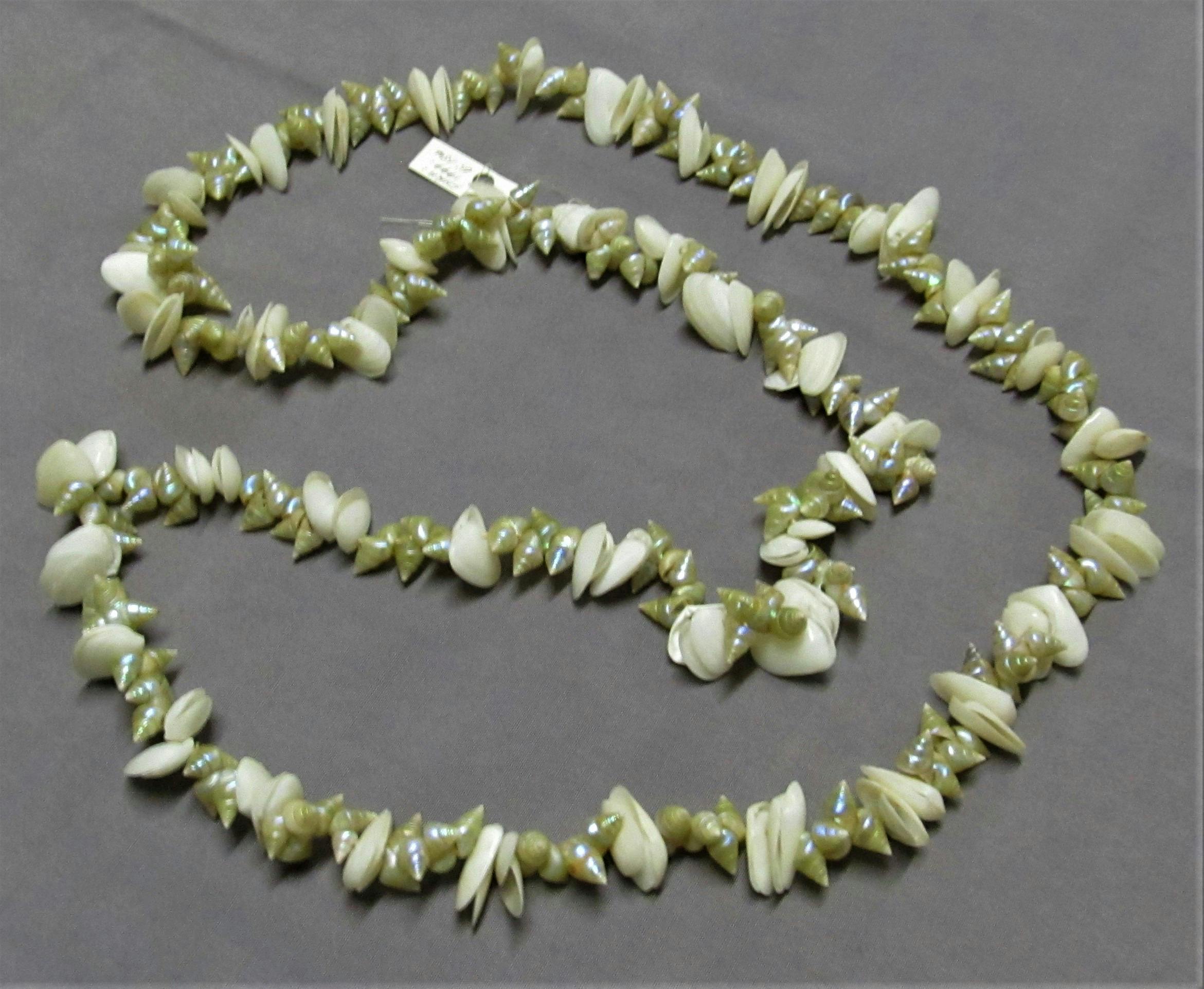 100 year old Tasmanian Aboriginal shell necklace