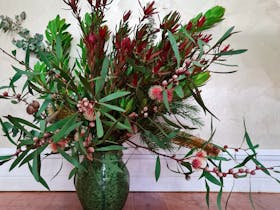 Cut flower arrangement - local flowers