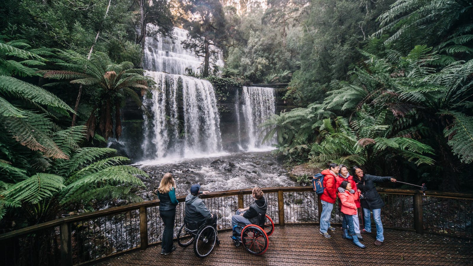 Russell Falls - Great Short Walk