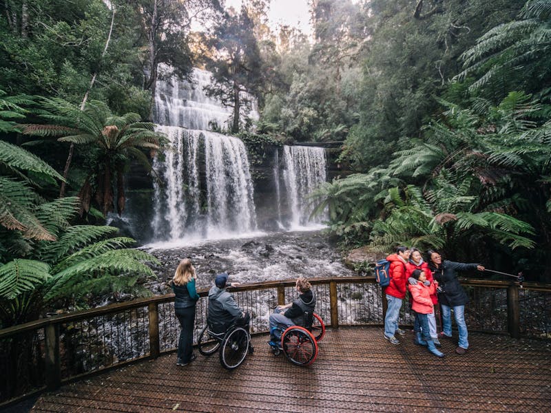 Russell Falls - Great Short Walk