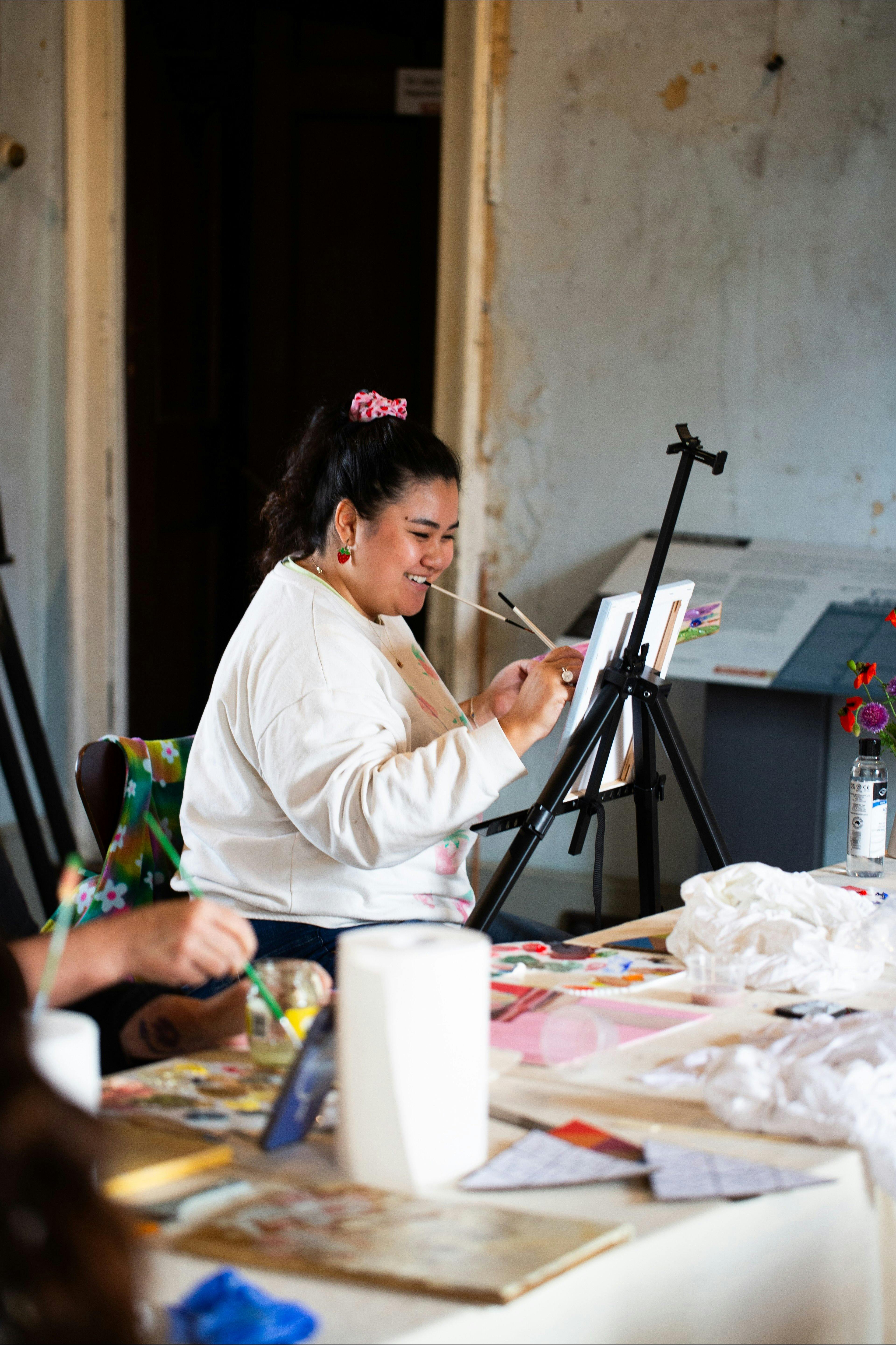 Oatlands Art Retreat Painting plein air Masterclassmasterclass