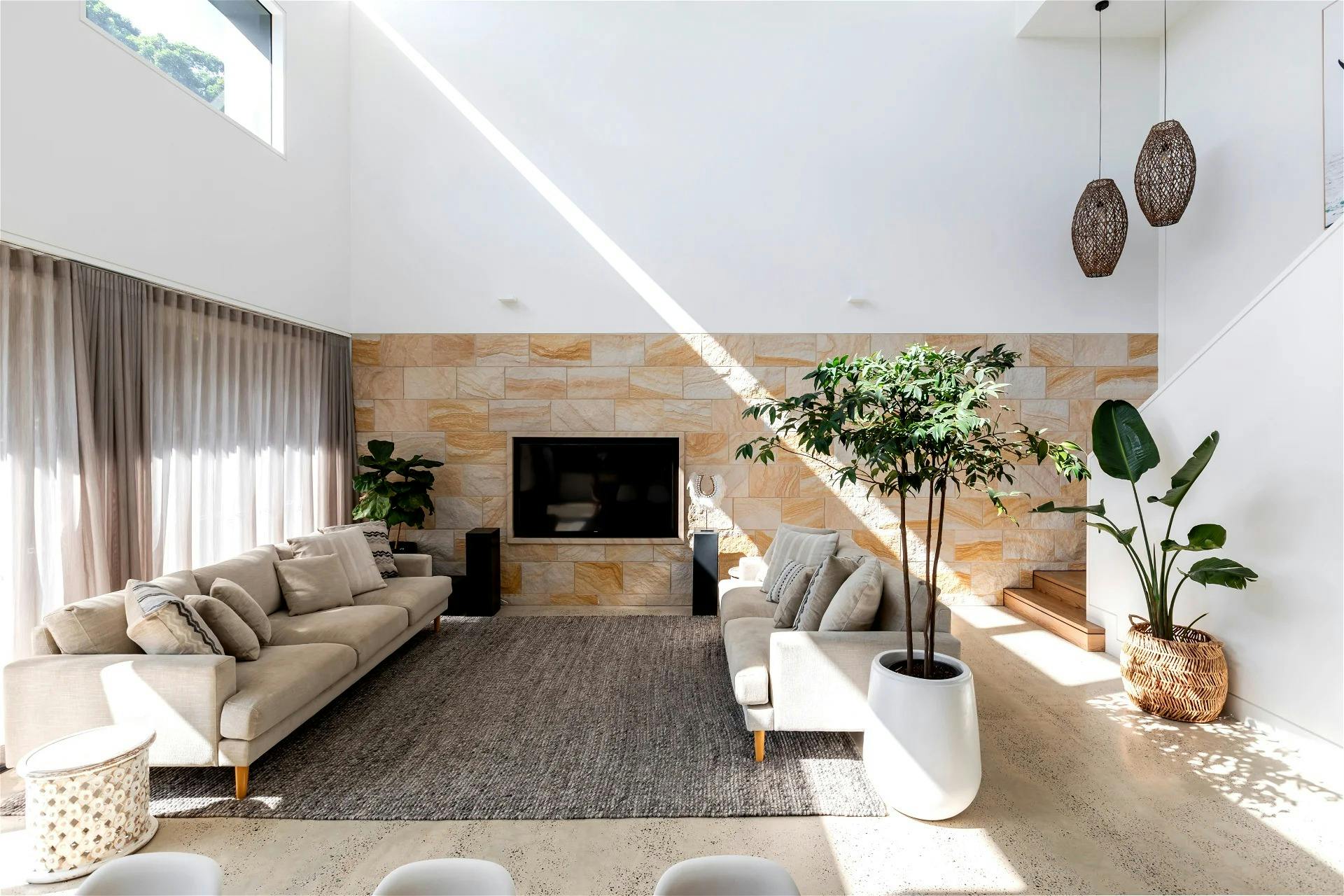 multiple living spaces make this home ideal for easy family living