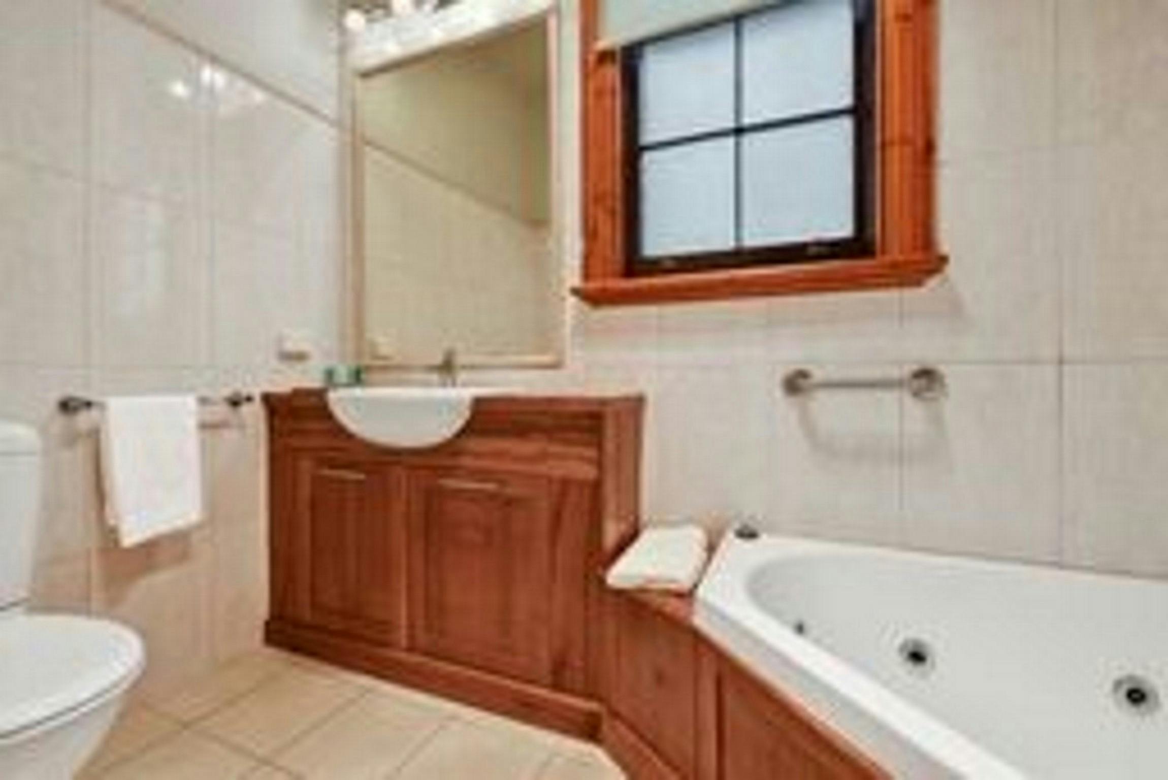 Modern Bathrooms some with spa baths