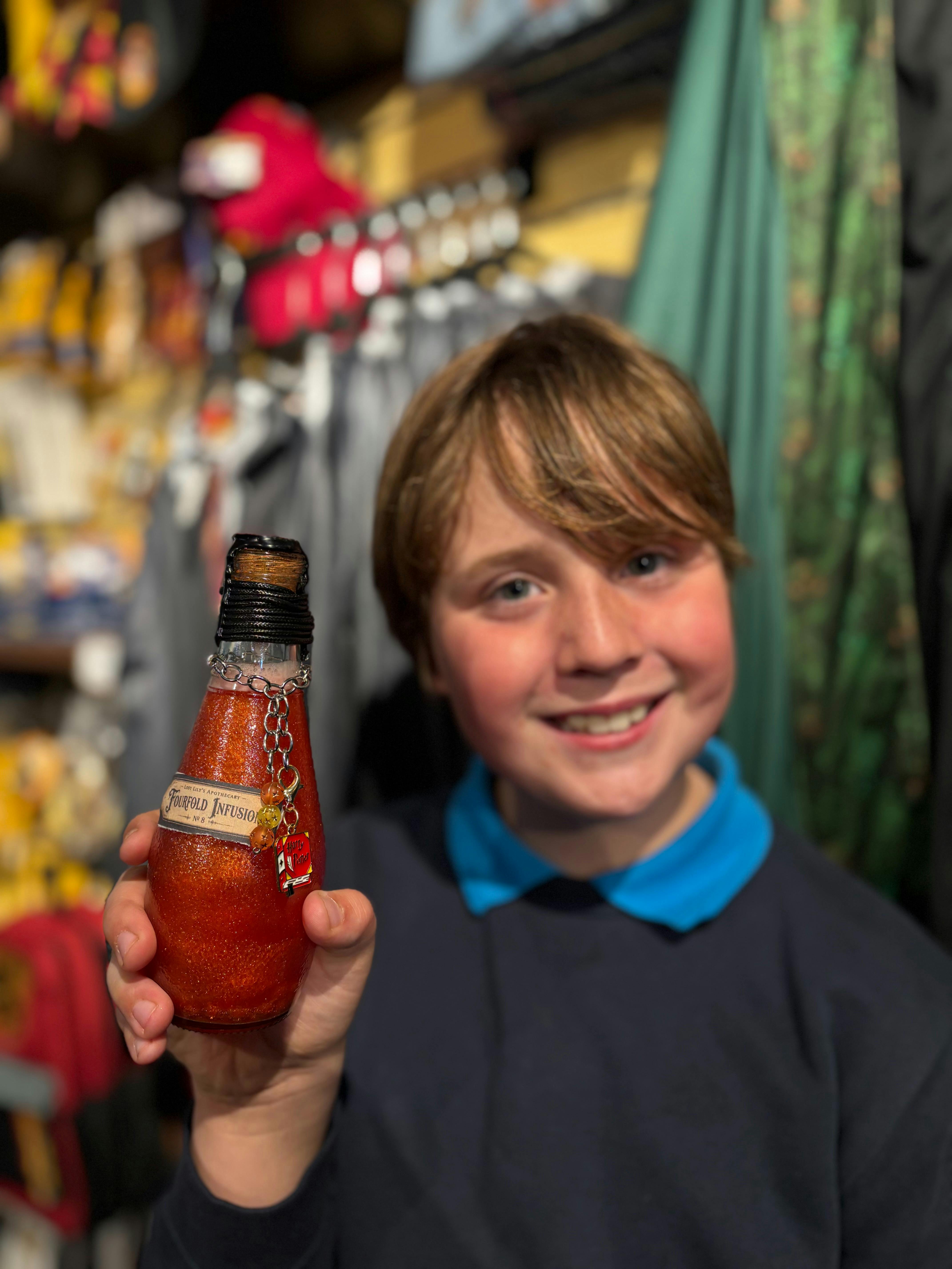 Young wizard with Fourfold Infusion