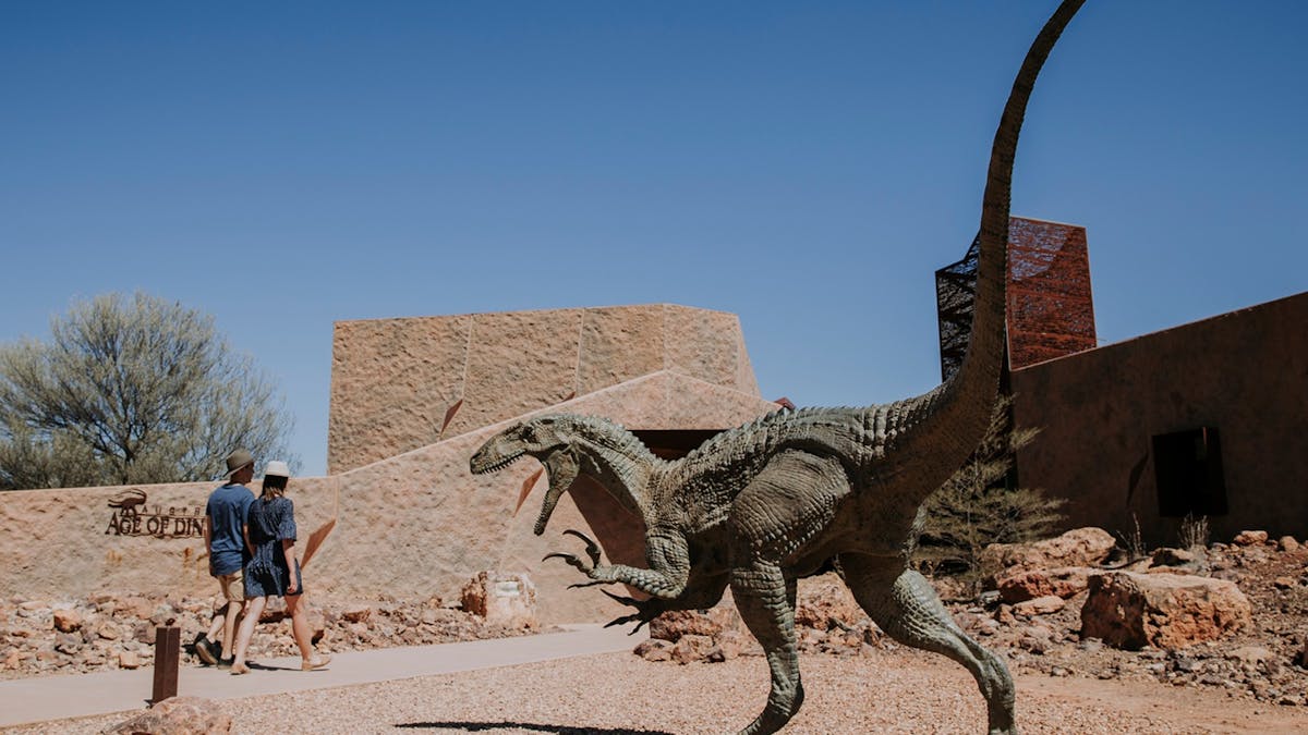 Australovenator at the Reception Centre