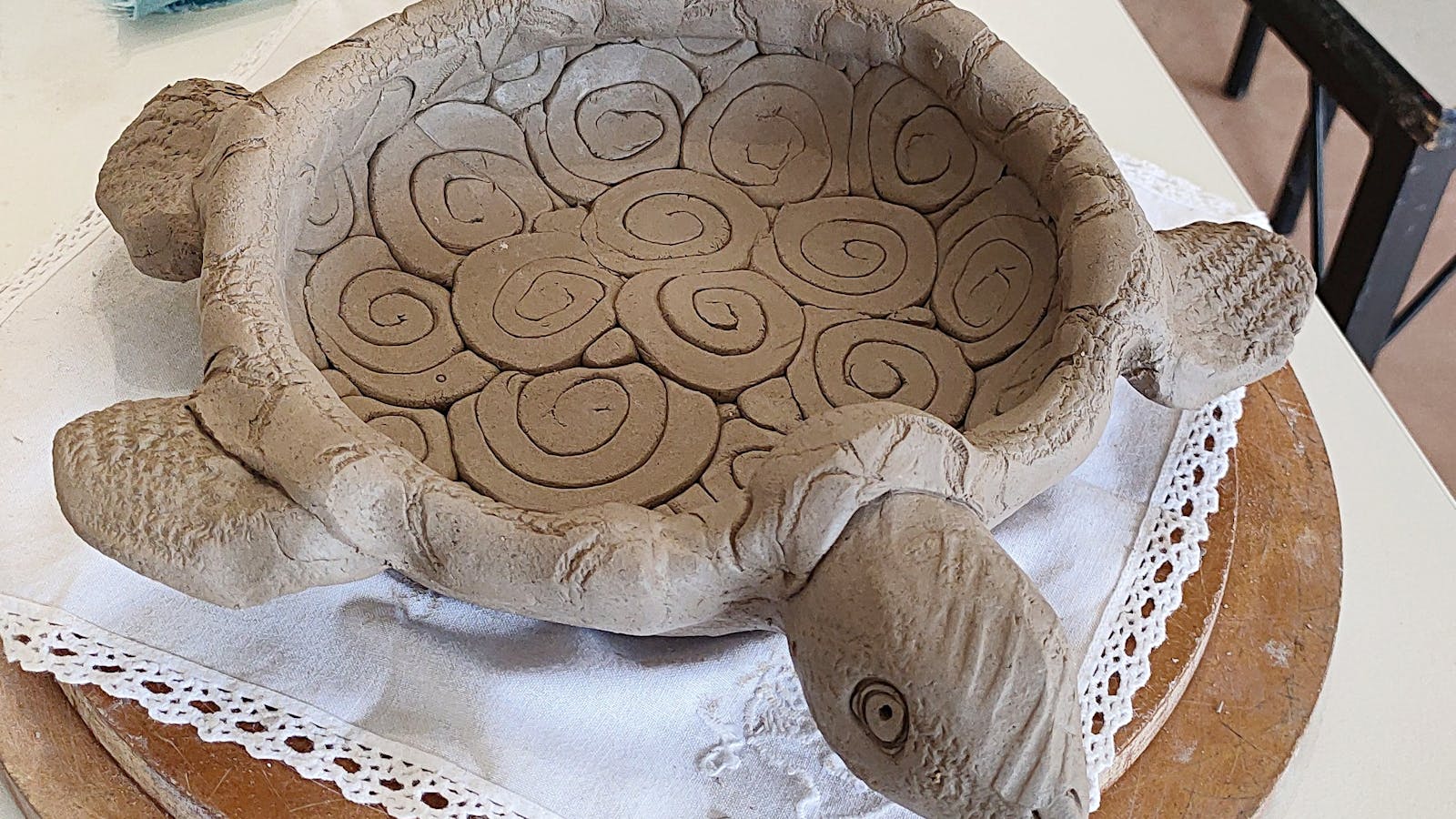 Turtle bowl making workshop