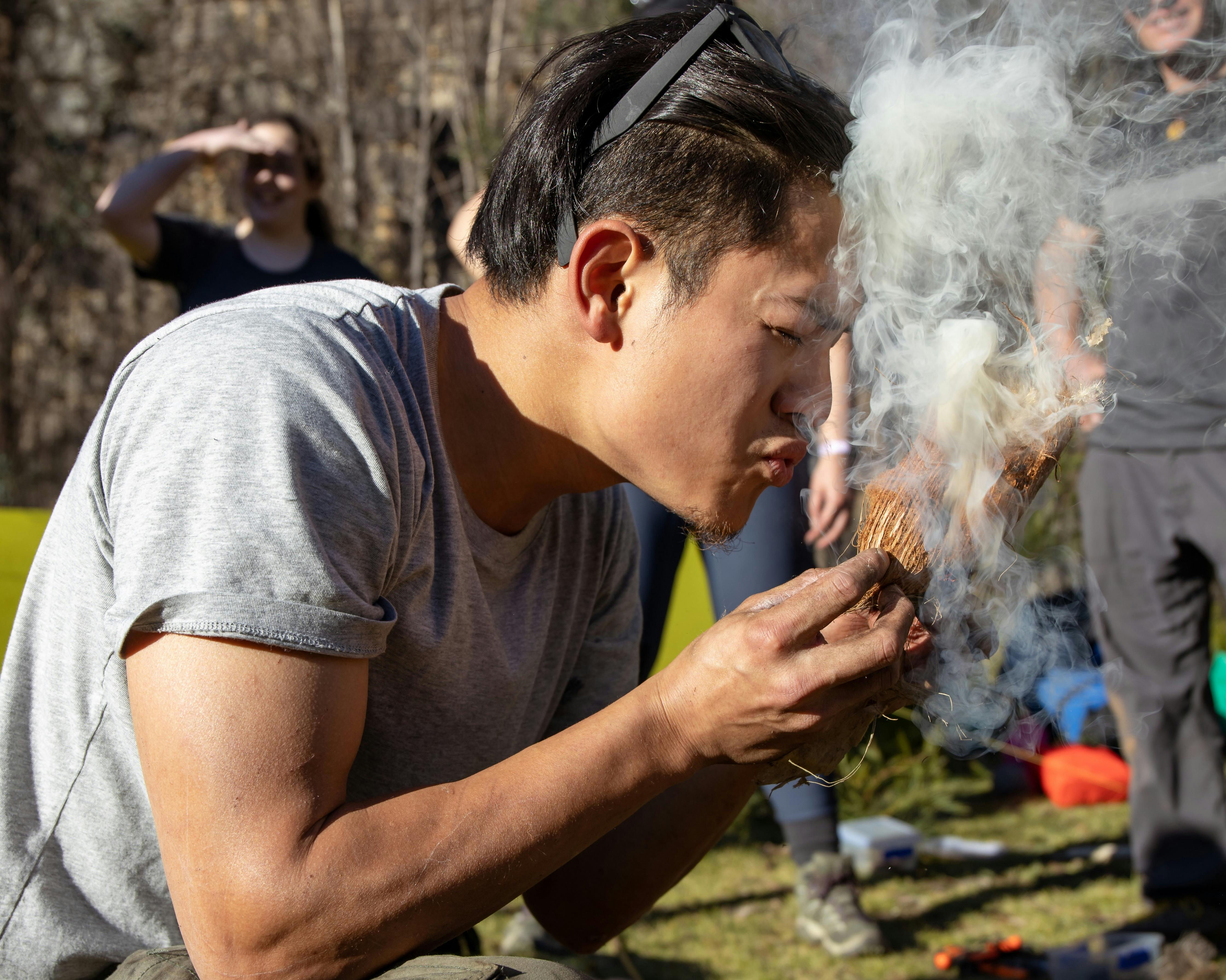 Learn techniques for making fire