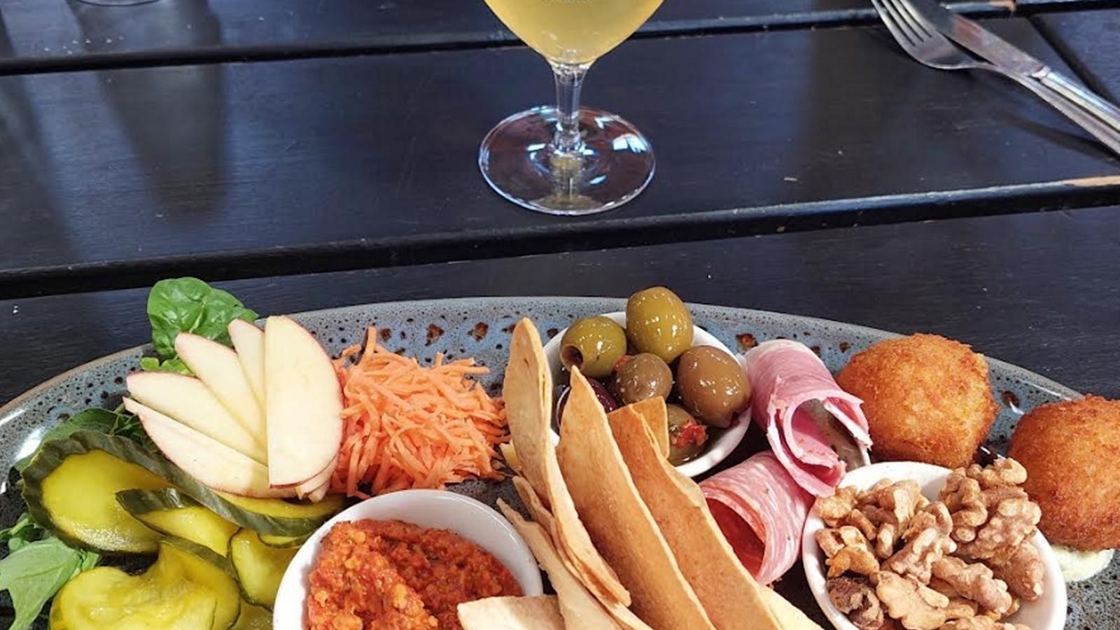 Lunch at The Apple Shed