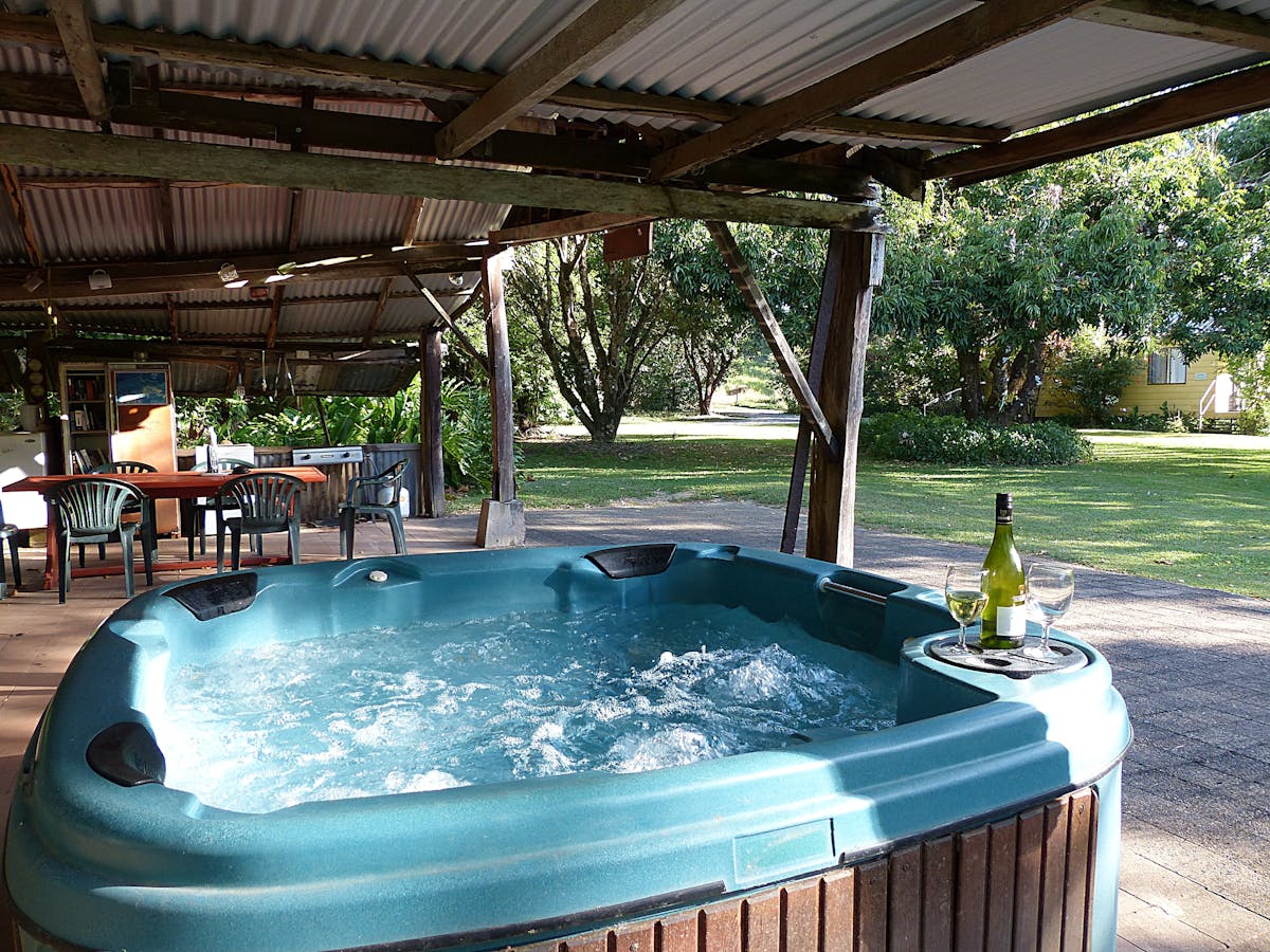 Jacuzzi in The Shed