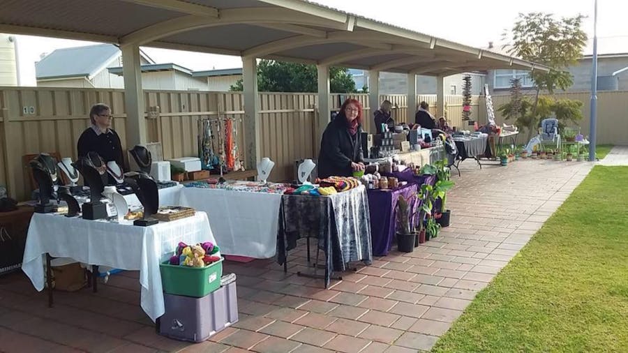 Ardrossan Market in January 2022