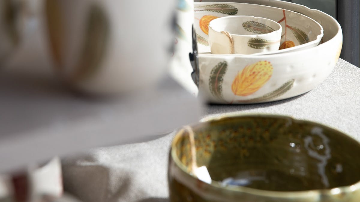 Gorgeous Australian inspired ceramics from Bec Lindemann