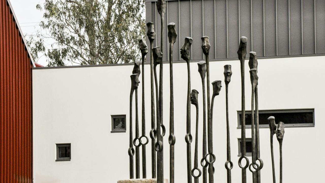 100 Years of Rotary, sculpture created by Will Maguire