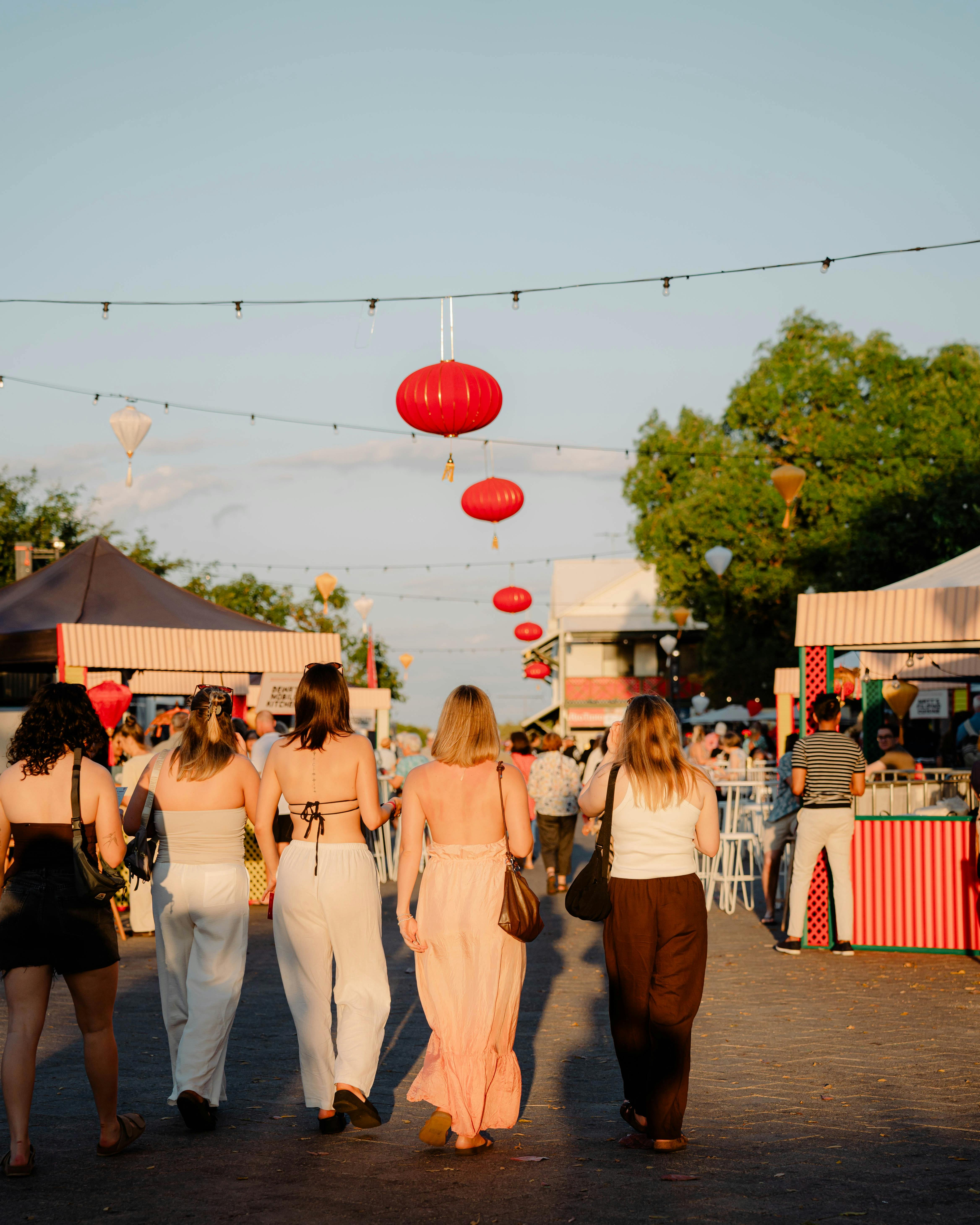 Sunset Crowd