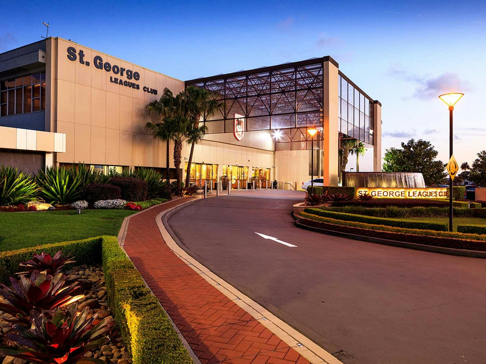 exterior photo of St. George Leagues Club