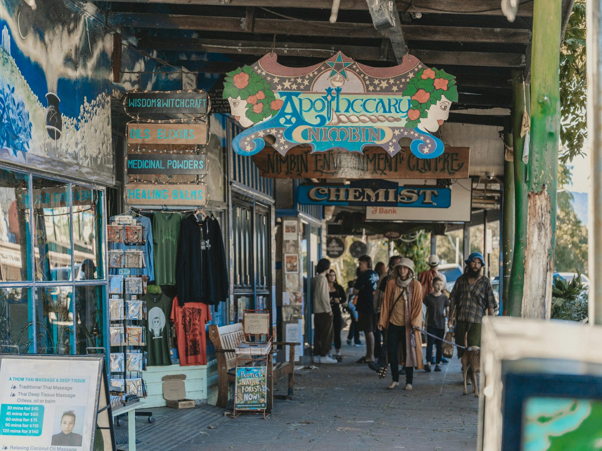 Nimbin Main Street
