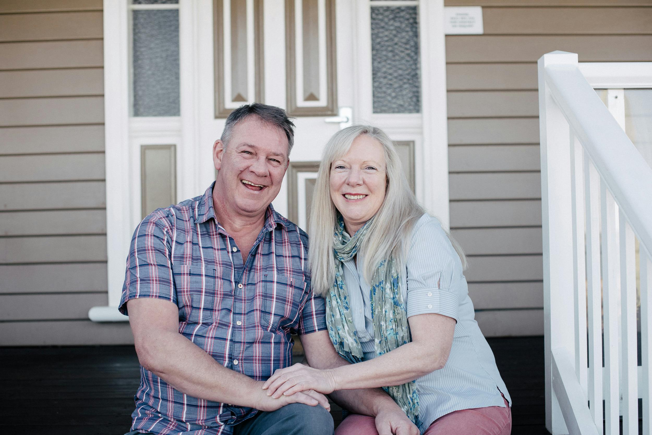 Christer and Rhonda, Hosts at The Ark Stanley Bed and Breakfastk