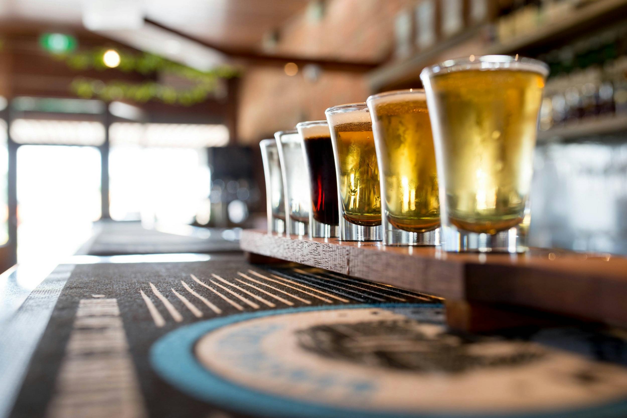 Guided tasting sessions included