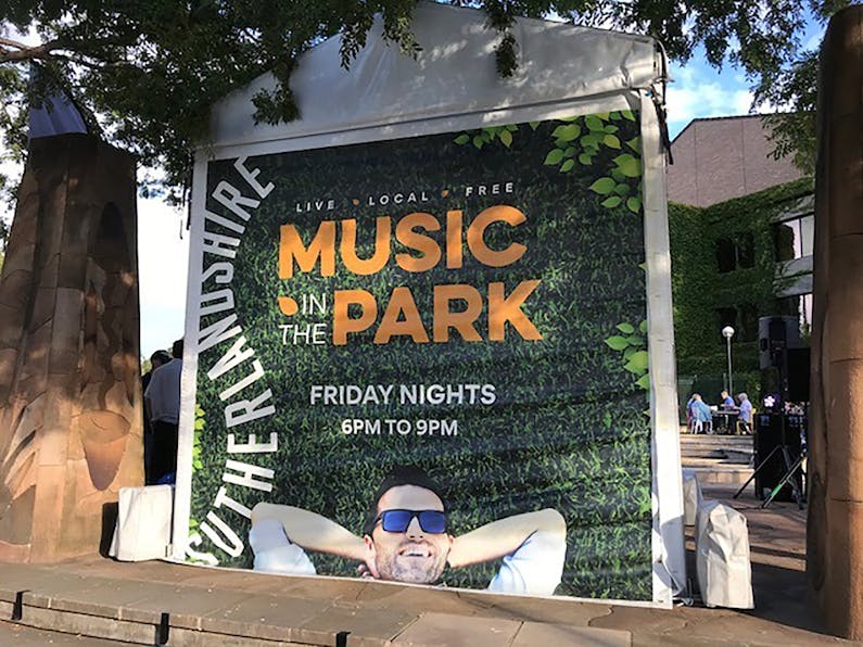 Image of the event 'Music in the Park'