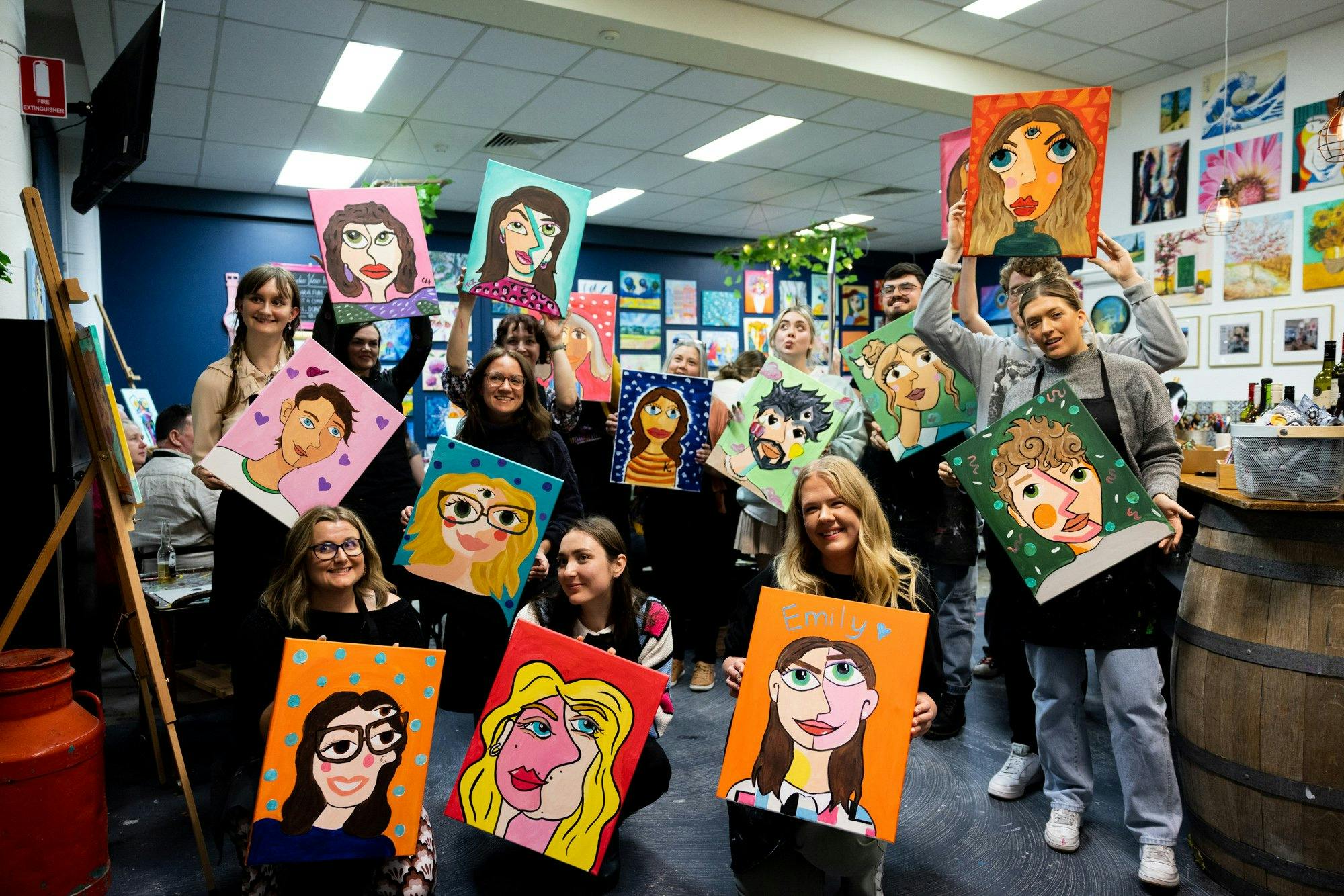 Studio Vino Paint Your Partner Picasso Style