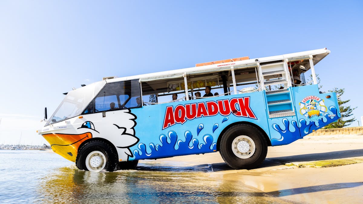 Aquaduck splashdown