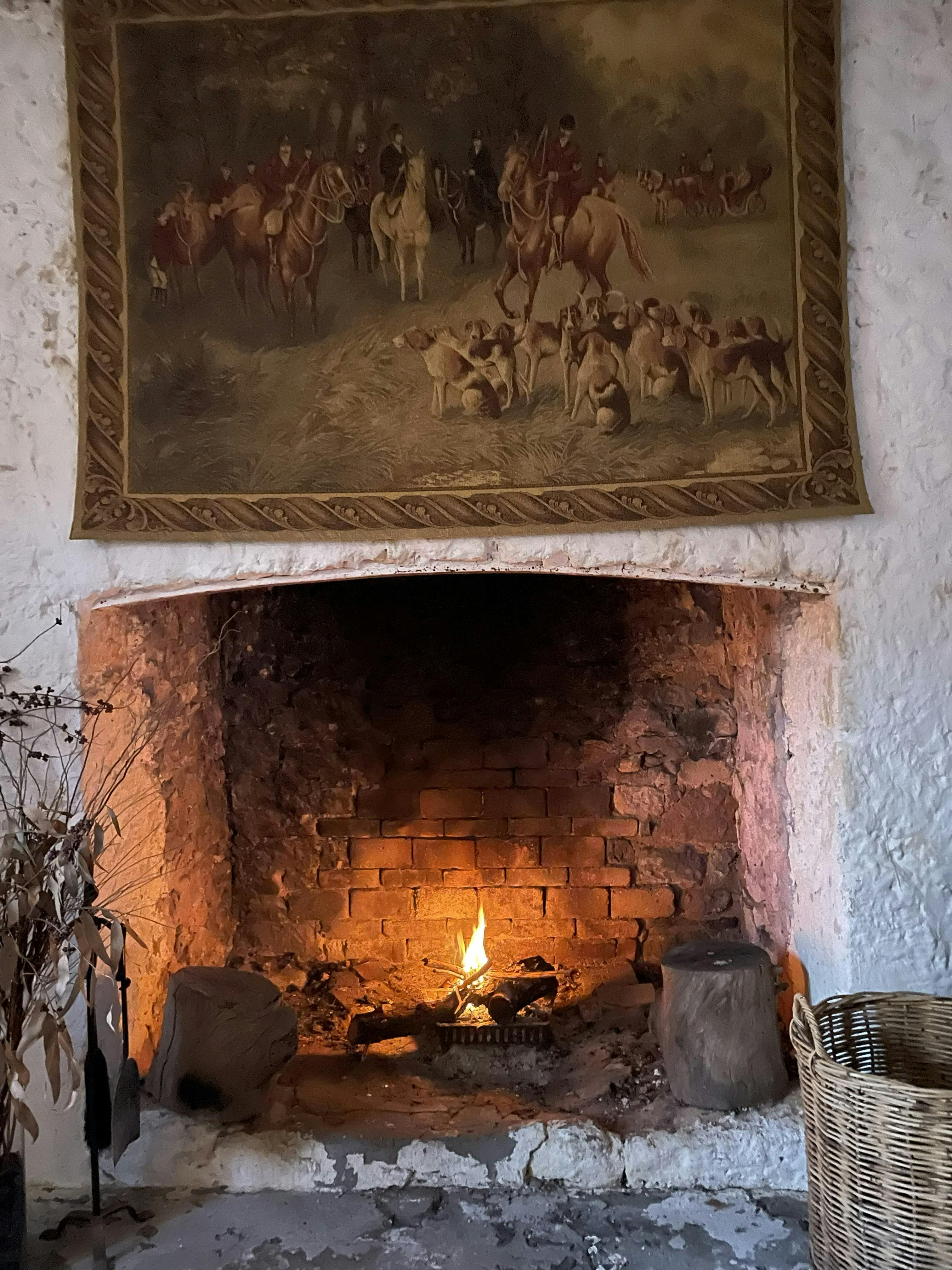 Grain Store Open Fireplace