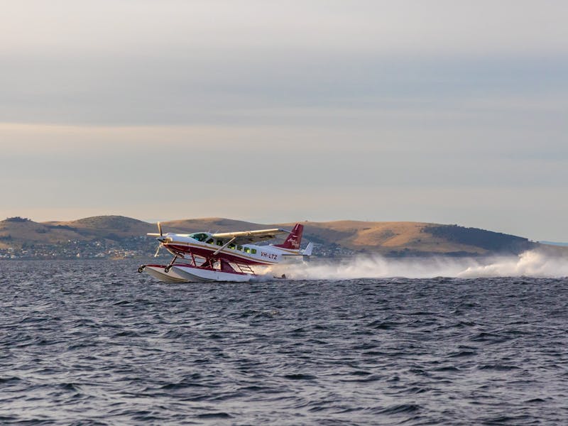 Seaplane on Derwent River