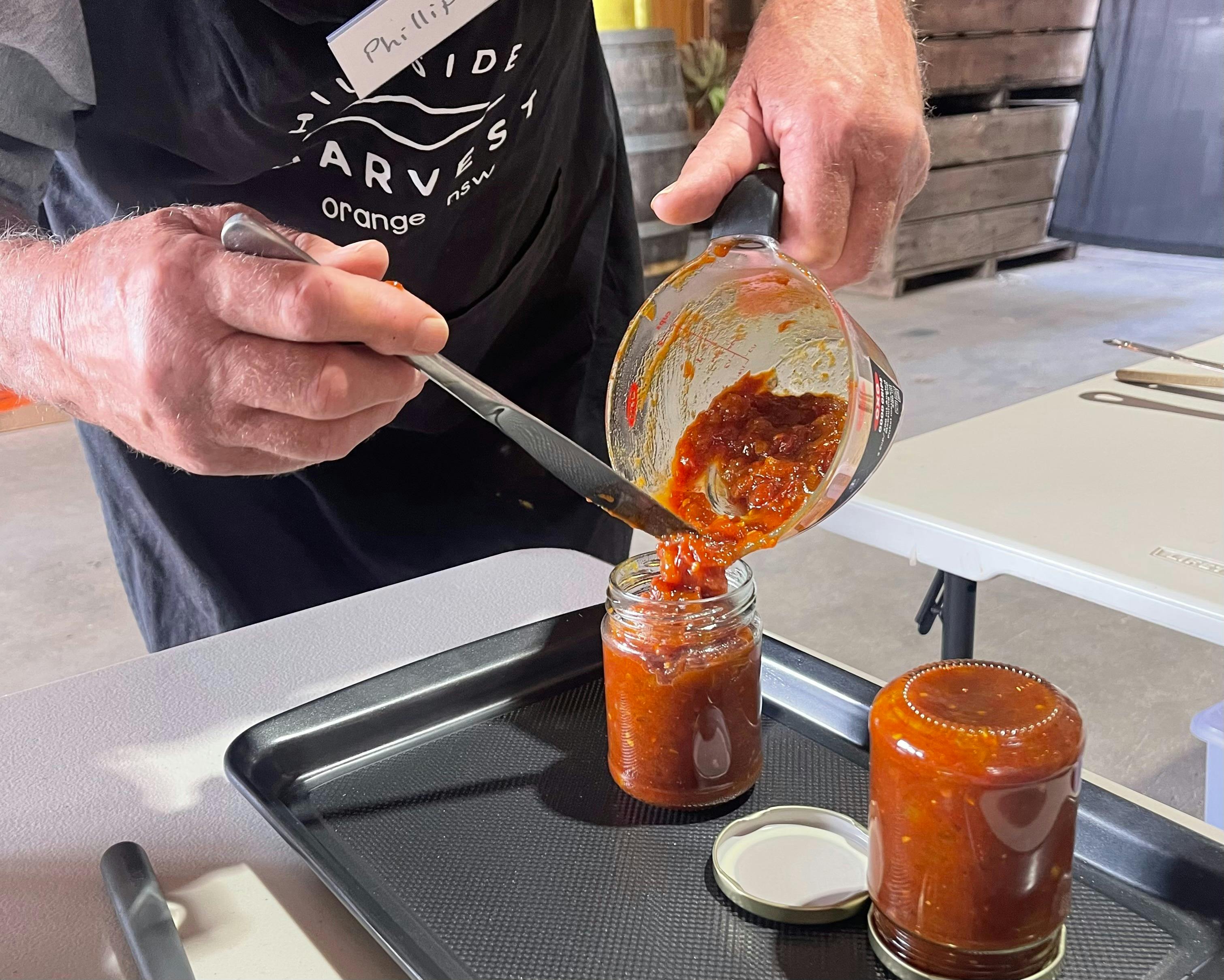bottling tomato relish