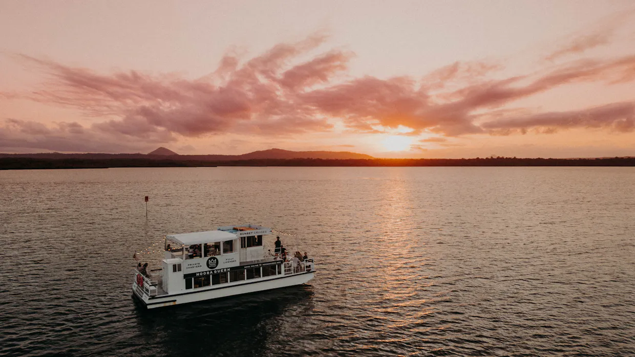 10% off Noosa Queen Sunset River Cruise