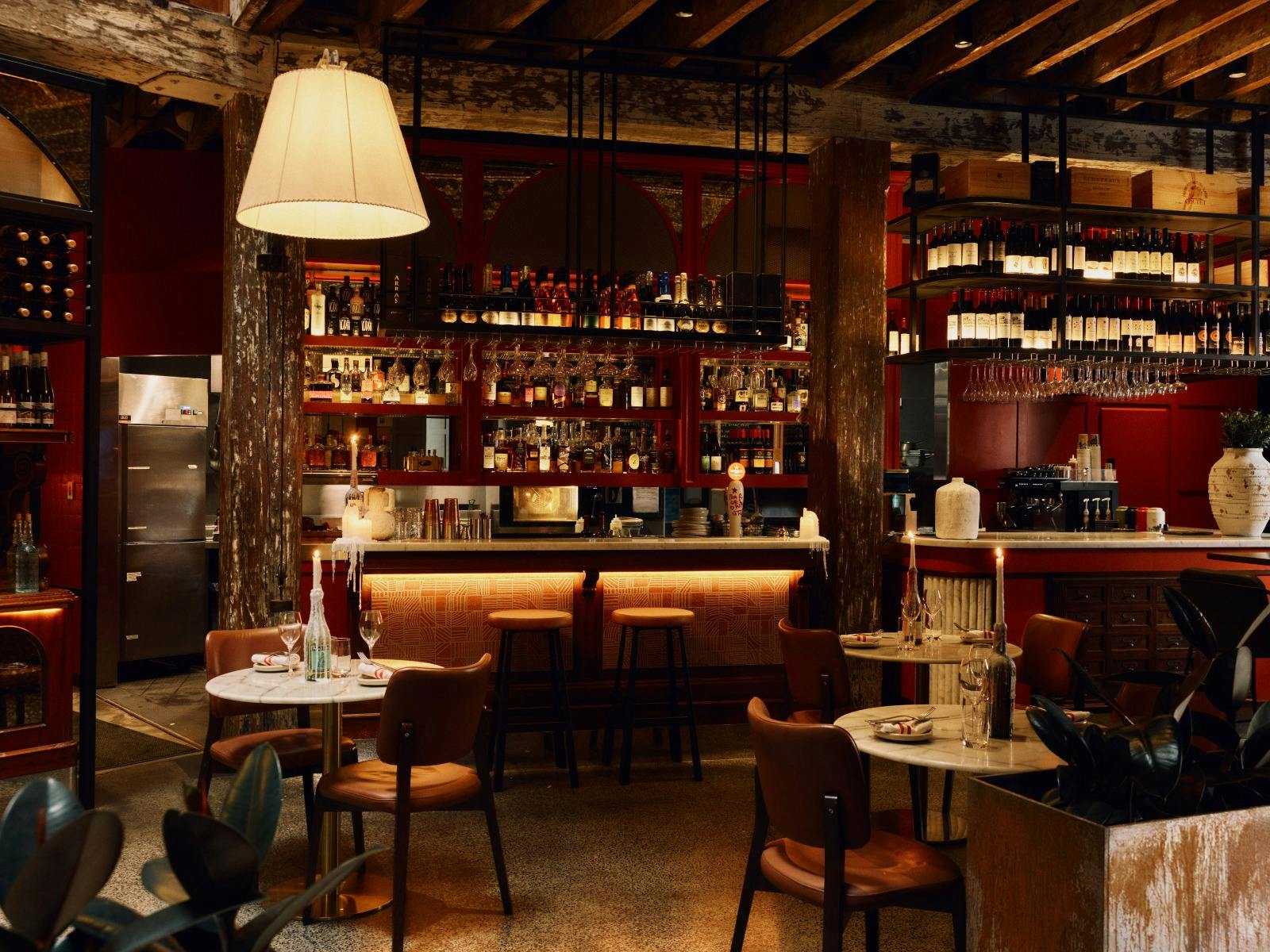 Percy at Hotel Woolstore 1888