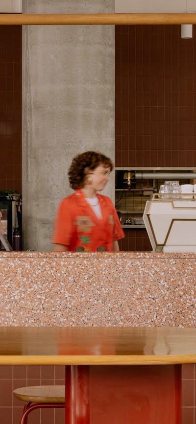 staff member at Redbrick Coffee City