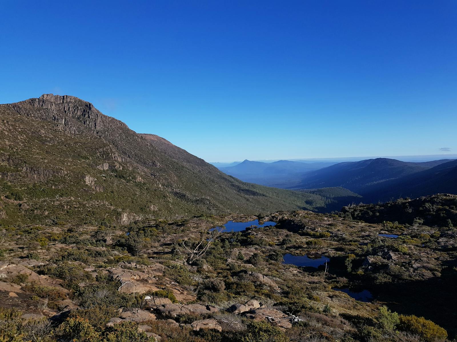 The plateau below Mount Field West is a truly mystical place