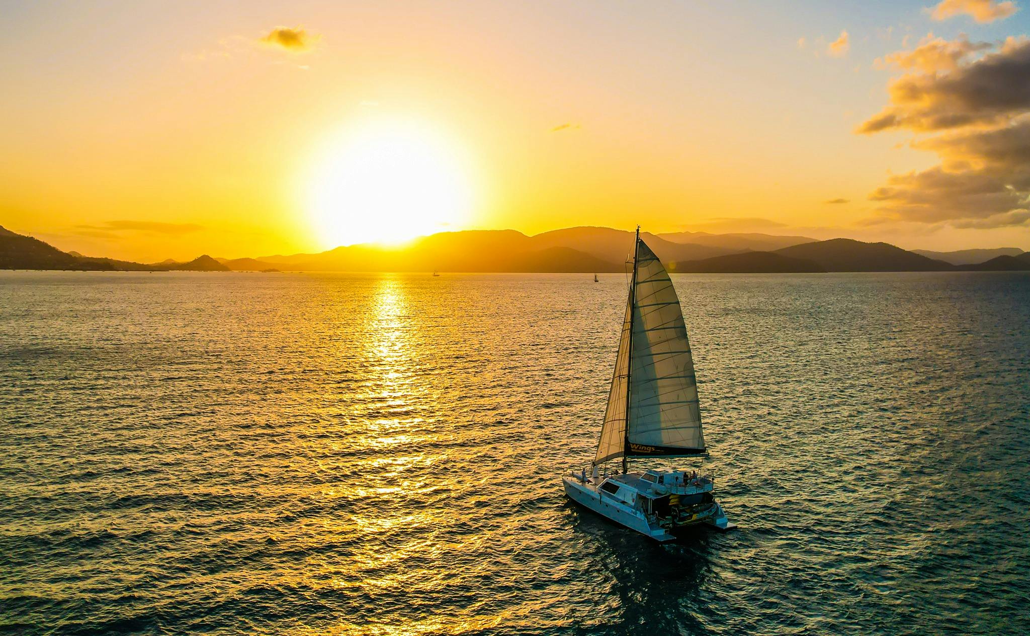 Wings III at Sunset- Airlie Beach