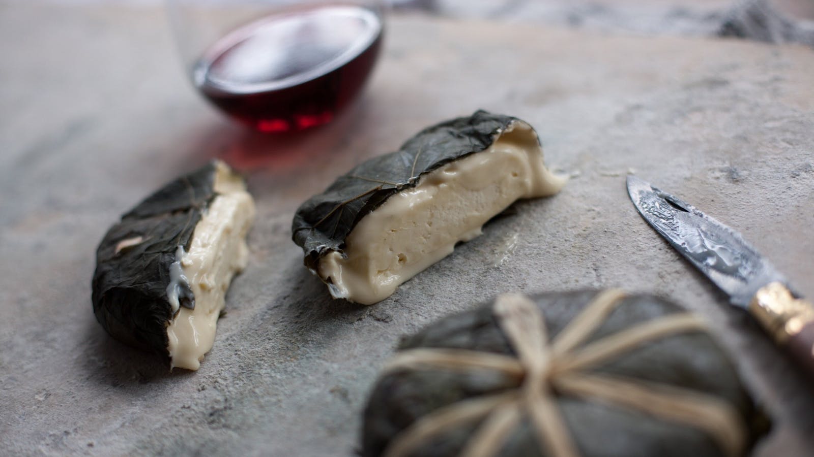 Oen - Cow's milk, washed rind, washed in Tasmanian Pinot Noir