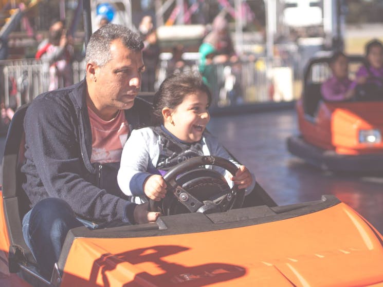 Dodgem car ride