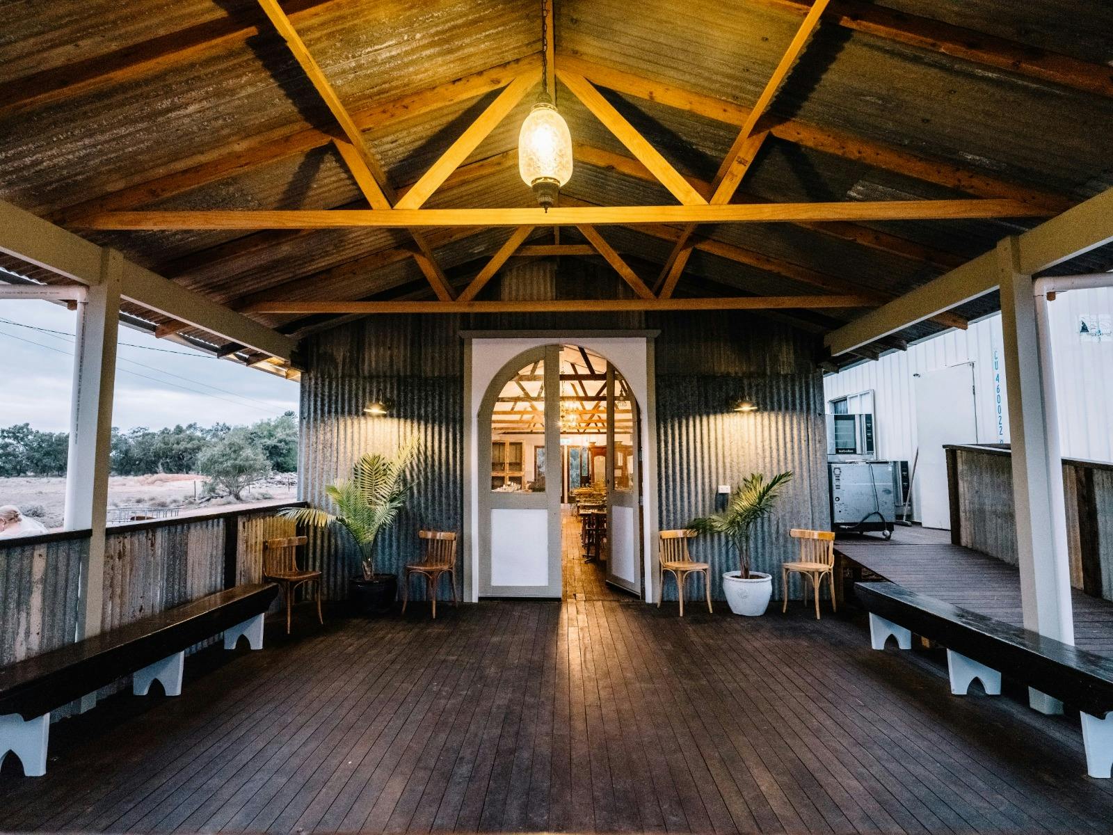 The Shearer's Quarters Lounge Entrance